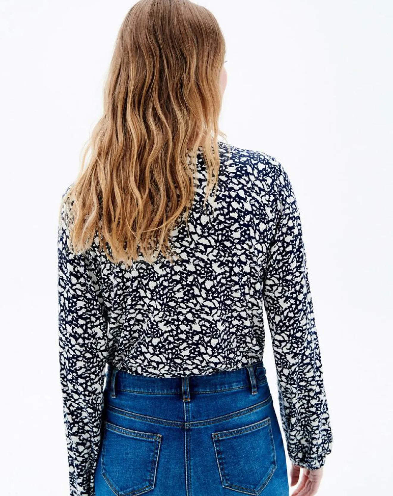 Femme Caroll T-Shirt Timothée bicolore marine