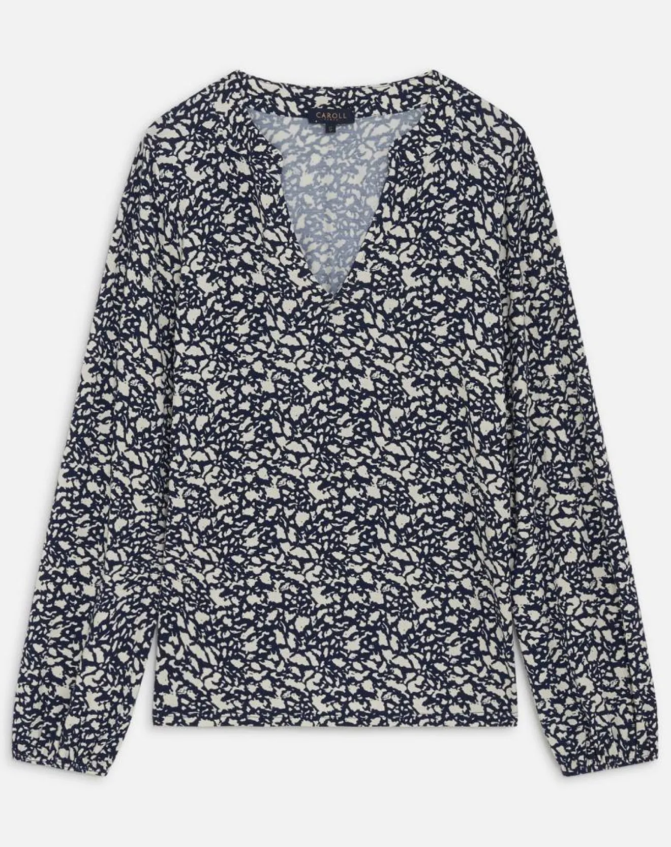 Femme Caroll T-Shirt Timothée bicolore marine