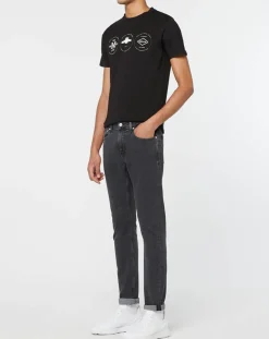 Online Replay T-Shirt Tri Logo Cent noir