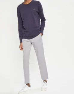 Homme Marc O'Polo T-Shirt Uni Coton Organic bleu marine