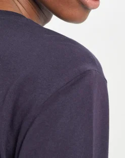 Homme Marc O'Polo T-Shirt Uni Coton Organic bleu marine