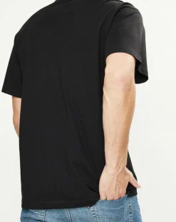 Homme Fila T-Shirt Usher noir