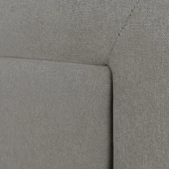 Mazzini Sofas Tête de lit Ancona gris clair - 200x120 cm