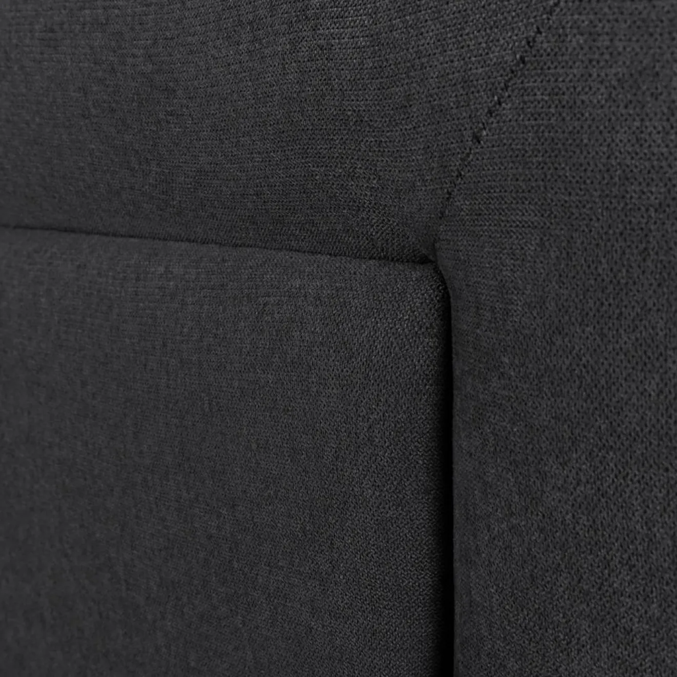 Online Mazzini Sofas Tête de lit Ancona gris foncé - 180x120 cm