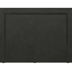 Mazzini Sofas Tête de lit Ancona noire - 160x120 cm