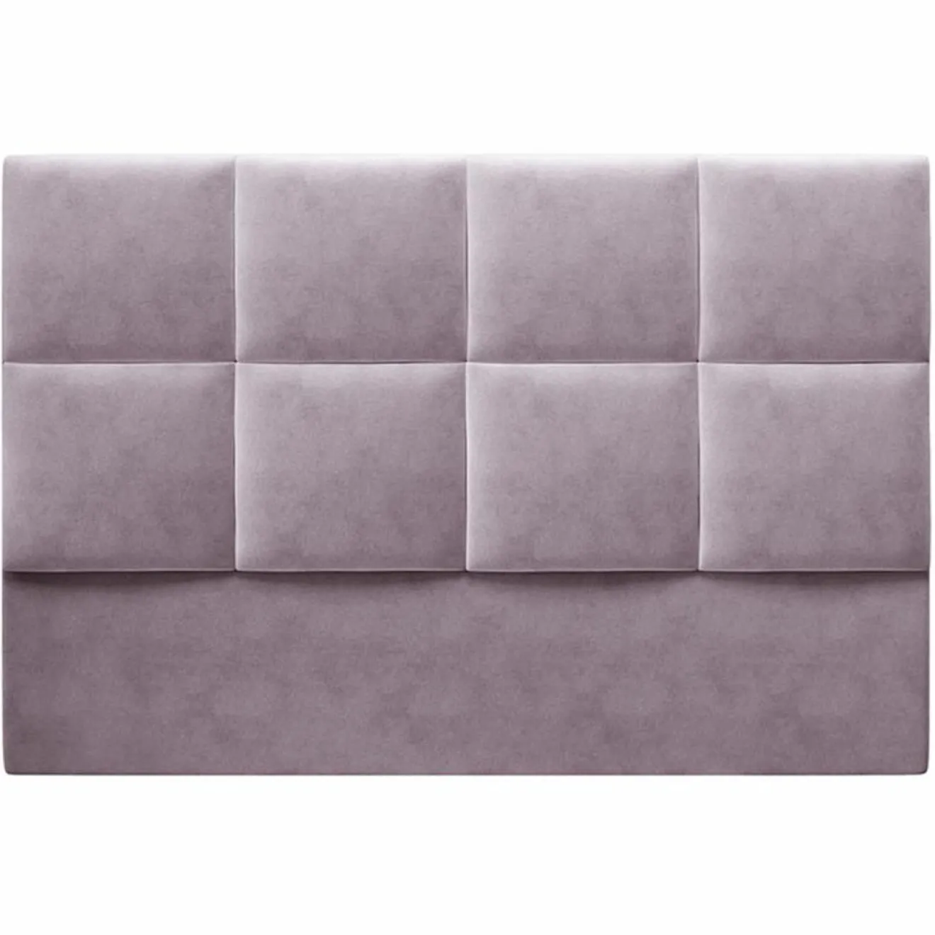 Sale Mazzini Sofas Tête de Lit en Velours Begonia lavande - 140x120 cm