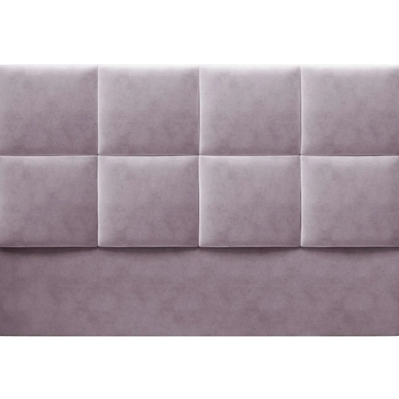 Clearance Mazzini Sofas Tête de lit en Velours Begonia lavande - 200x120 cm