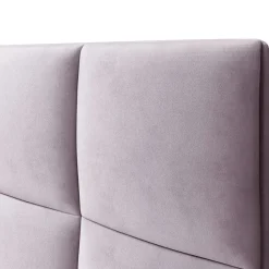 Clearance Mazzini Sofas Tête de lit en Velours Begonia lavande - 200x120 cm