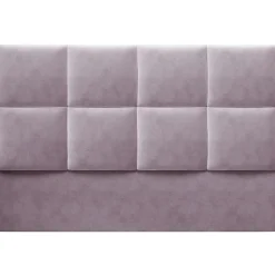 Mazzini Sofas Tête de lit en Velours Begonia lavande - 180x120 cm
