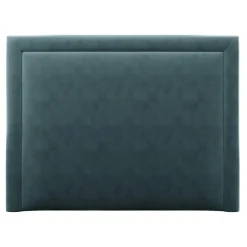 Mazzini Sofas Tête de Lit en Velours Primevere pétrole - 160x120 cm