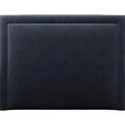 Online Mazzini Sofas Tête de lit en Velours Primevere bleu foncé - 180x120 cm