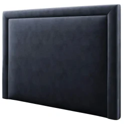 Online Mazzini Sofas Tête de lit en Velours Primevere bleu foncé - 180x120 cm