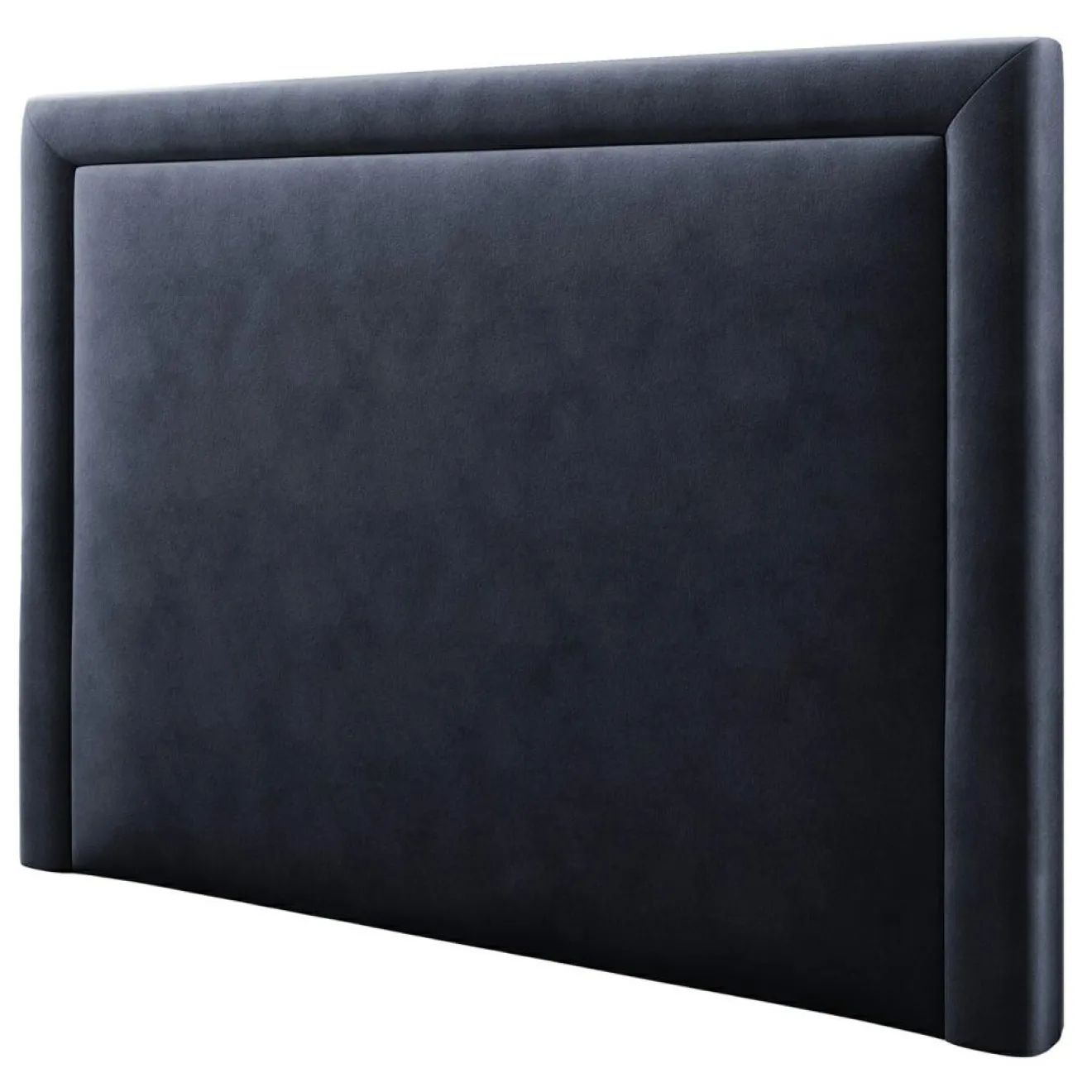 Online Mazzini Sofas Tête de lit en Velours Primevere bleu foncé - 180x120 cm