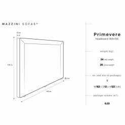 New Mazzini Sofas Tête de Lit en Velours Primevere vert bouteille - 160x120 cm