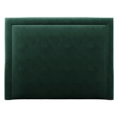Hot Mazzini Sofas Tête de Lit en Velours Primevere vert bouteille - 180x120 cm