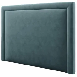 Mazzini Sofas Tête de Lit en Velours Primevère pétrole - 200x120 cm