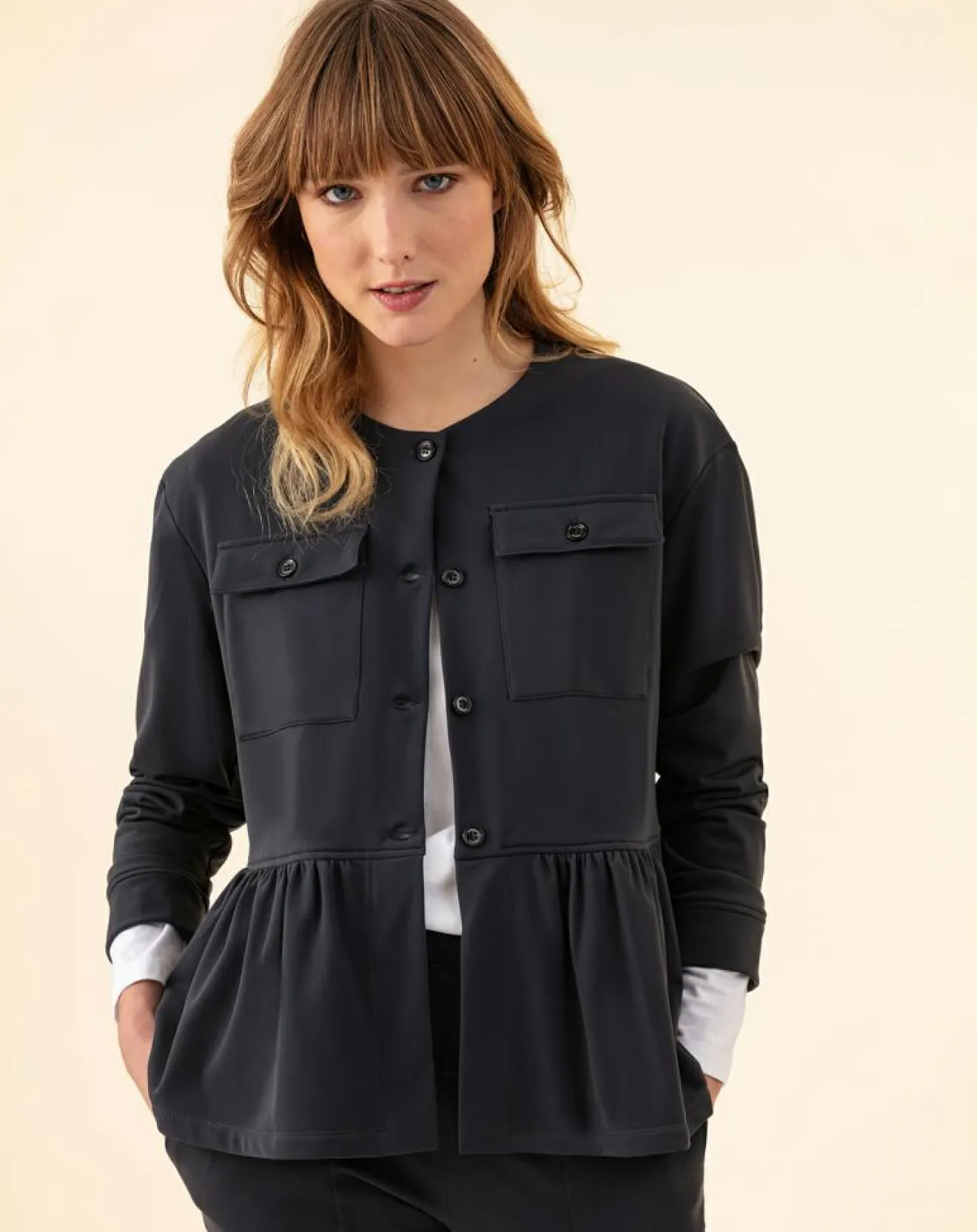 New Indies Veste Amor grise