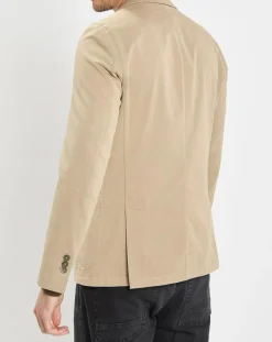 Homme Marc O'Polo Veste blazer regular fit beige