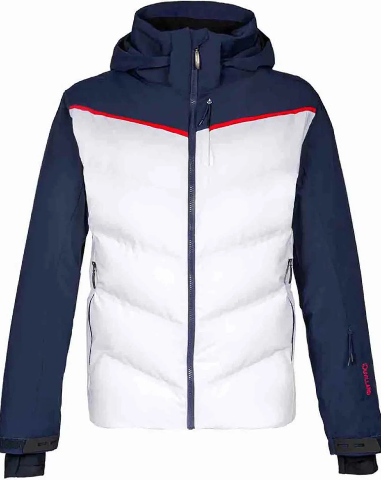 Homme Duvillard Veste Charly blanc/bleu