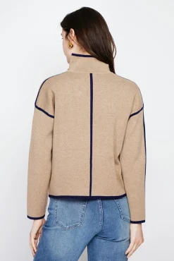 Best C&Jo Veste col montant camel