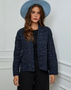 Femme L'Armoire de Suzette Veste Coralie marine