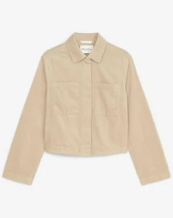 Discount Marc O'Polo Veste courtes en Velours côtelé beige