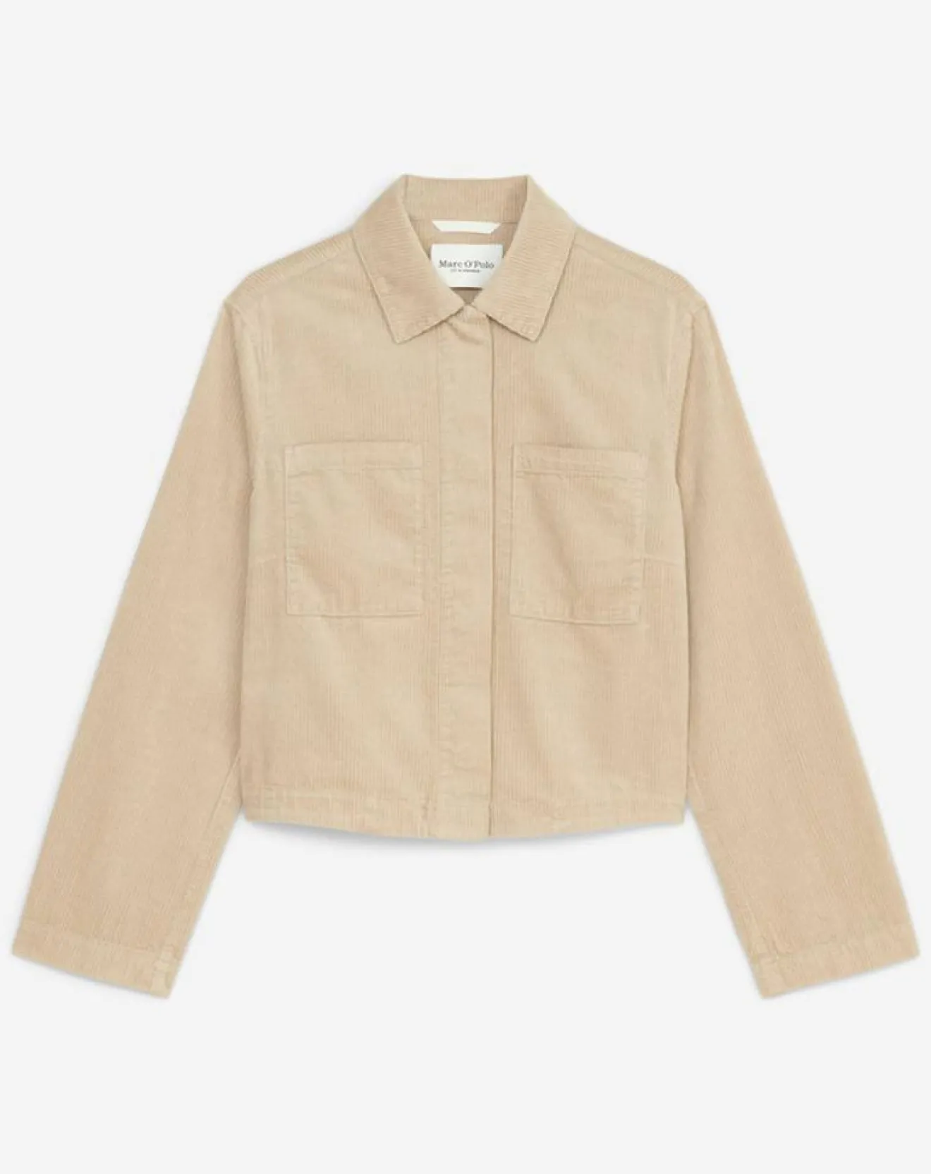 Discount Marc O'Polo Veste courtes en Velours côtelé beige