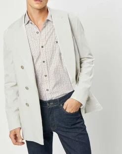 Hackett London Veste Croisée beige
