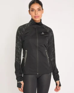Online Odlo Veste de running réfléchissante Zeroweight Pro Warm noire