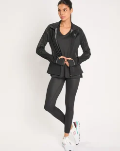 Online Odlo Veste de running réfléchissante Zeroweight Pro Warm noire