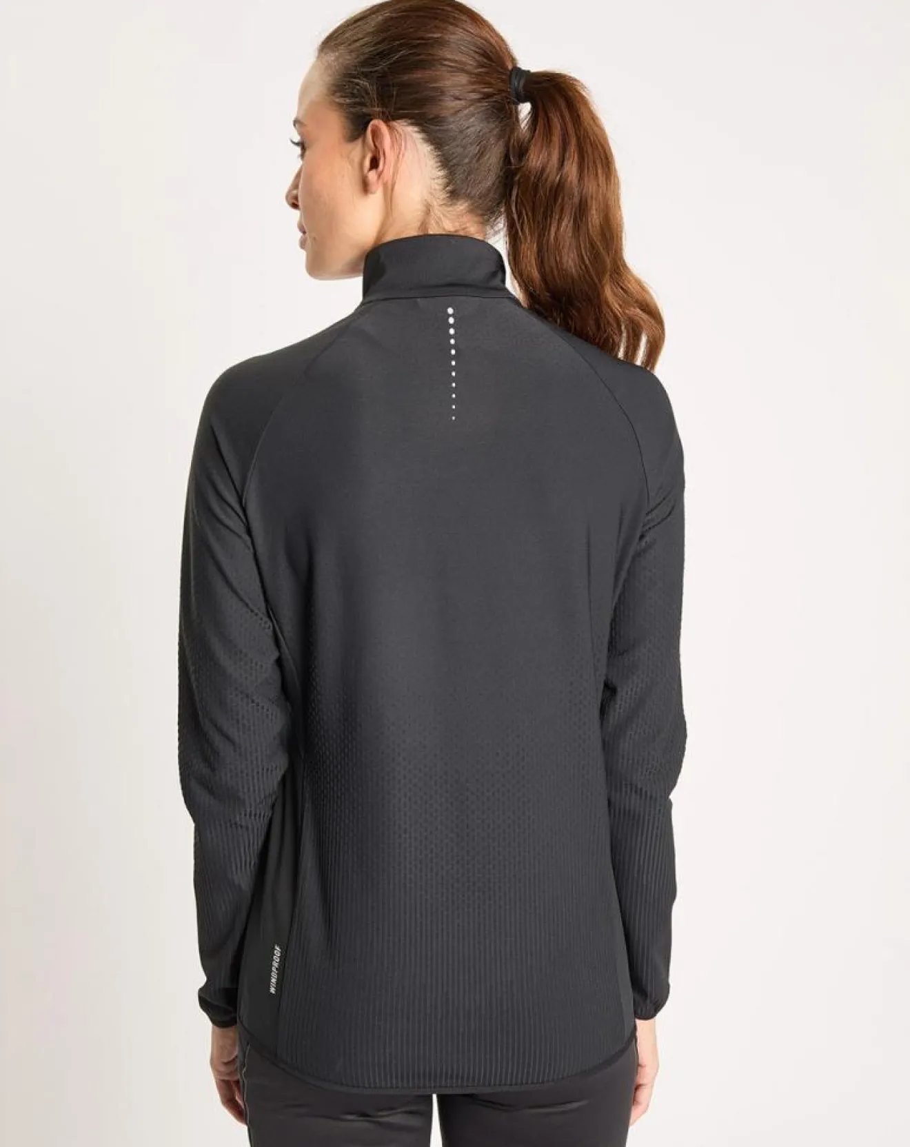 Odlo Veste de running Zeroweight Warm Hybrid noire