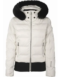 Femme Duvillard Veste de Ski Candice Ff blanche