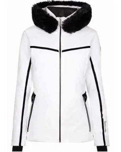 Discount Duvillard Veste de Ski Elona Ff blanche