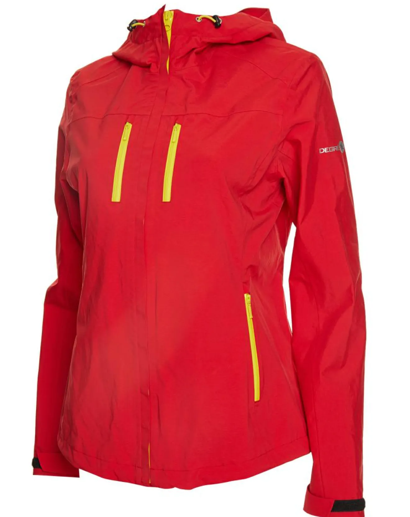 Femme Degré 7 Veste de Ski Akragneti rouge/jaune