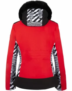 Femme Duvillard Veste de ski Camille Pr Ff rouge