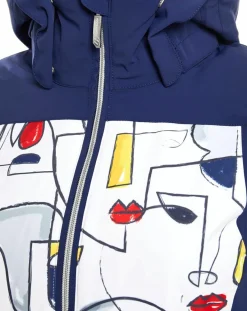 Online Duvillard Veste de ski Ecandies bleue