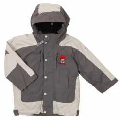 Enfant Degré 7 Veste de Ski 3en1 Escalator gris/beige