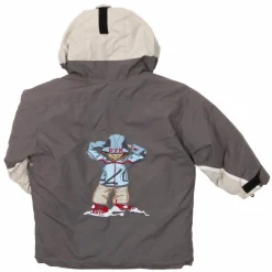 Online Degré 7 Veste de Ski Etna gris/beige