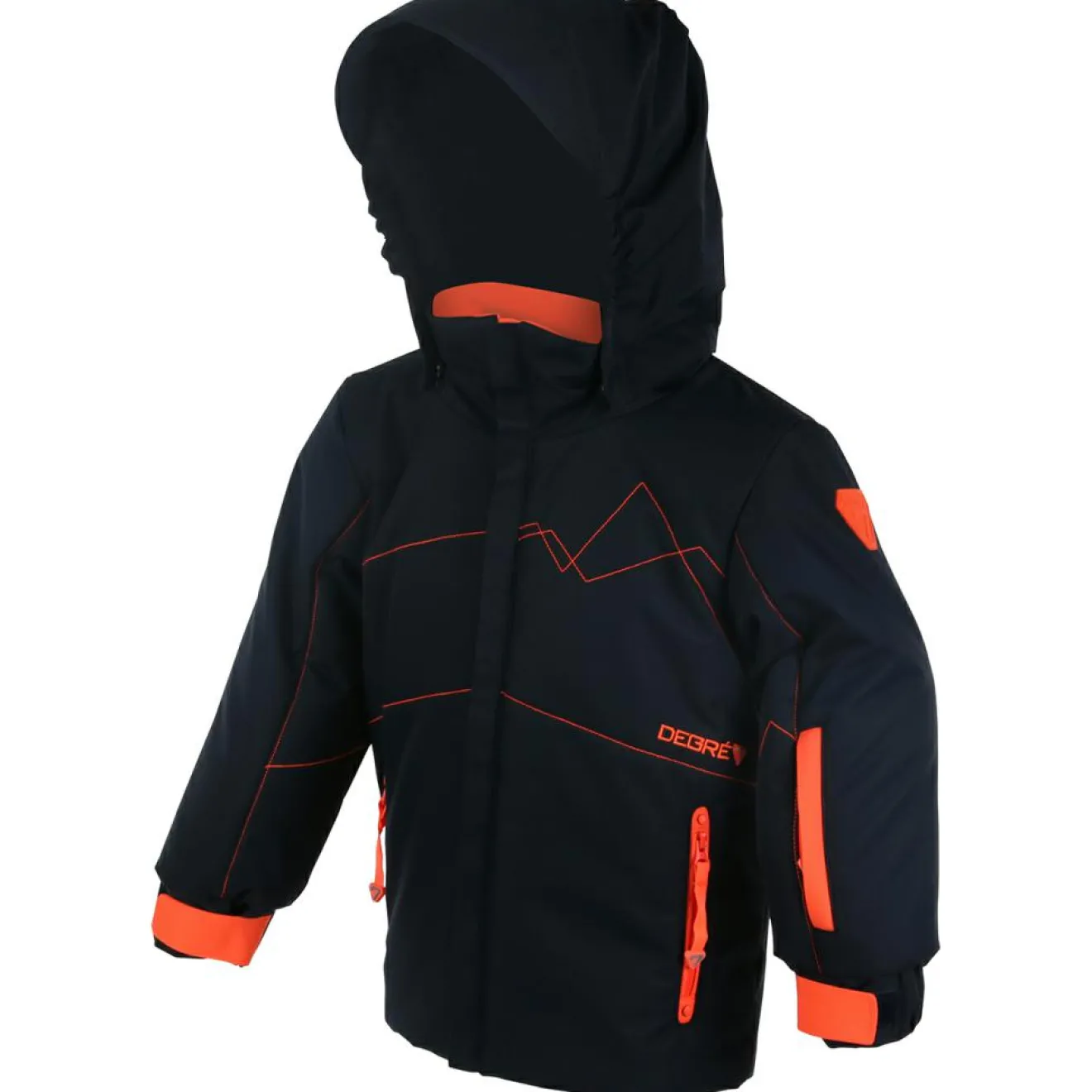 Enfant Degré 7 Veste de ski Fox bleu foncé