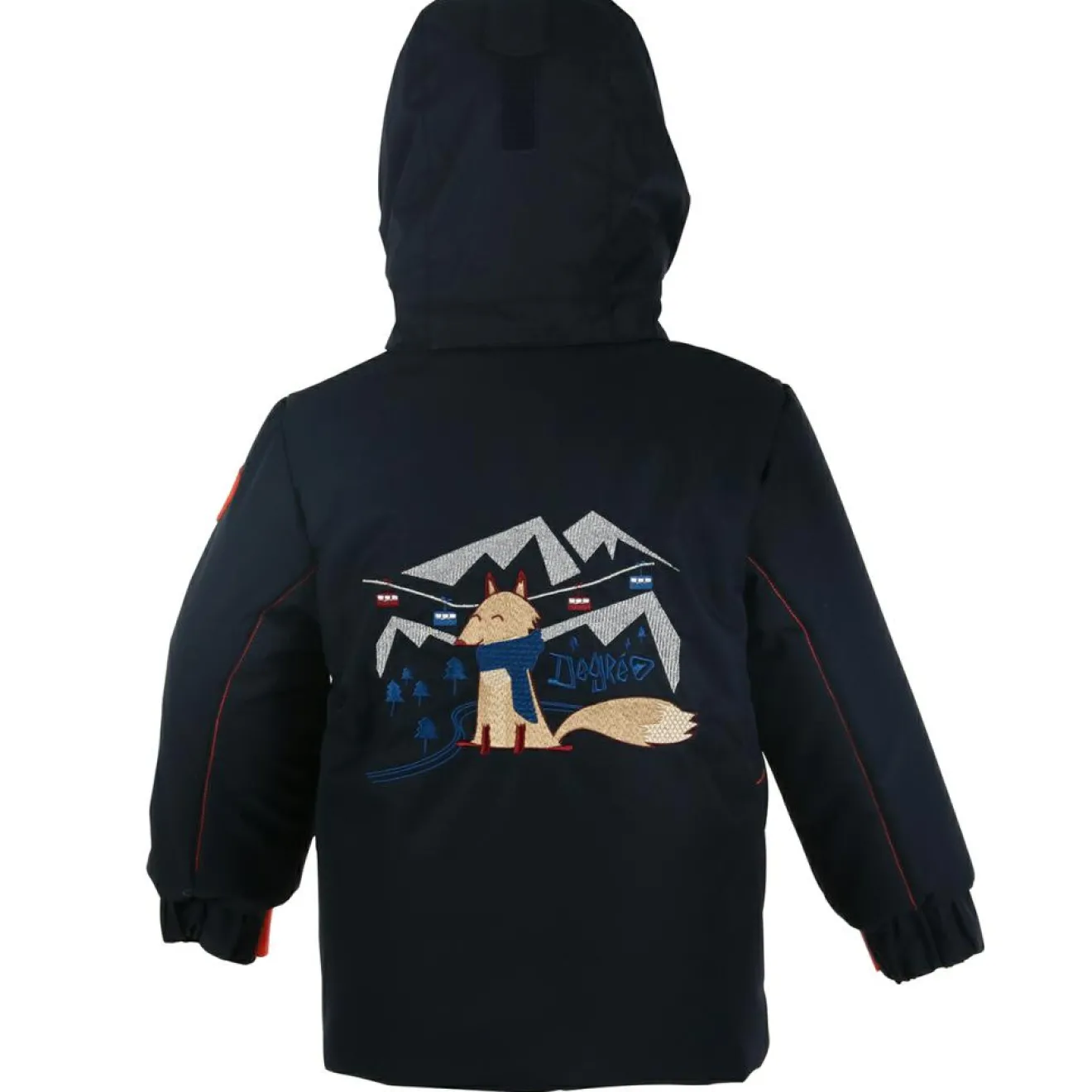 Enfant Degré 7 Veste de ski Fox bleu foncé