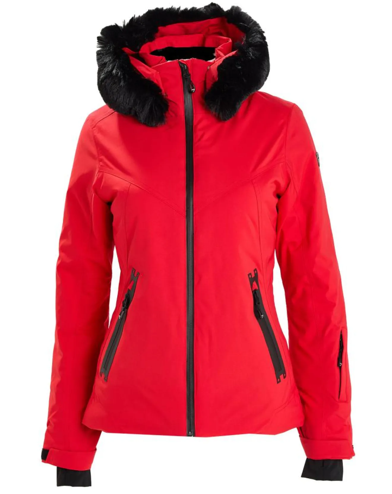 Femme Degré 7 Veste de ski Geod Ff rouge