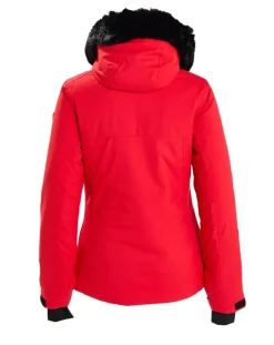 Femme Degré 7 Veste de ski Geod Ff rouge