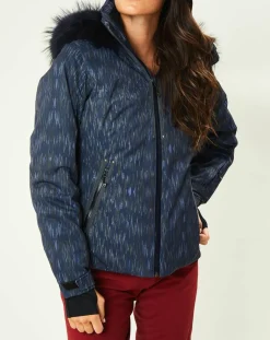 Femme Degré 7 Veste de ski Geod marine