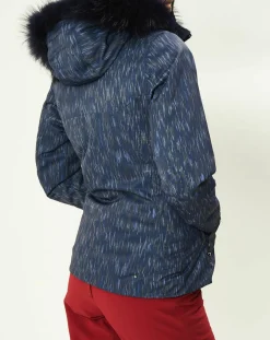 Femme Degré 7 Veste de ski Geod marine