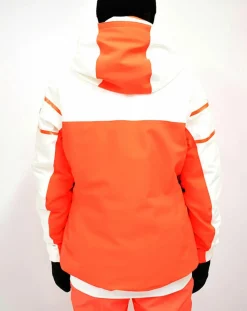 Online Degré 7 Veste de Ski Loriaz blanc/orange