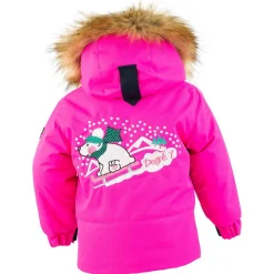 Hot Degré 7 Veste de ski Mellow col fausse fourrure fuchsia