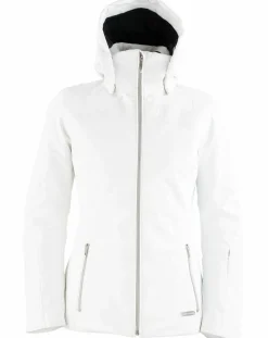 Femme Duvillard Veste de ski Olle blanche