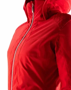 Femme Duvillard Veste de ski Penia rouge