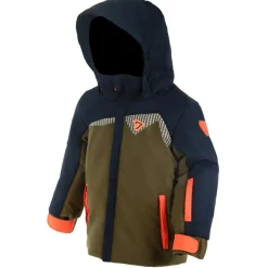 Enfant Degré 7 Veste de ski Roc marine/olive