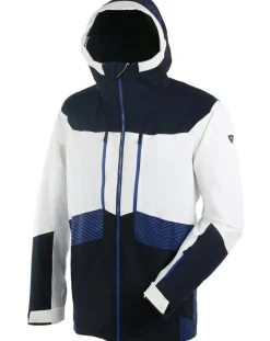 Homme Degré 7 Veste de ski Touring blanc/marine